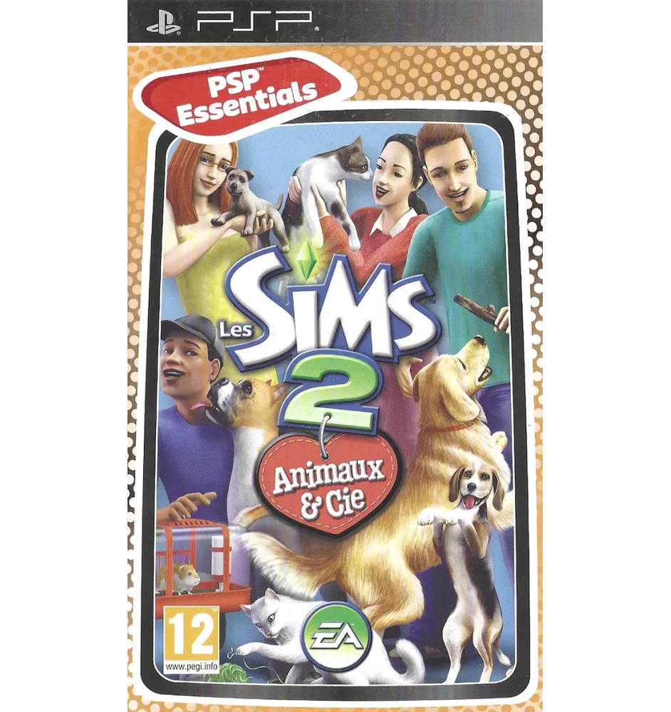 copy of PSP Les Sims 2 Animaux Et Compagnie Essen Sn