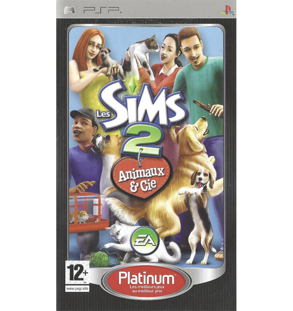 PSP Les Sims 2 Animaux Et Compagnie Plat Cib