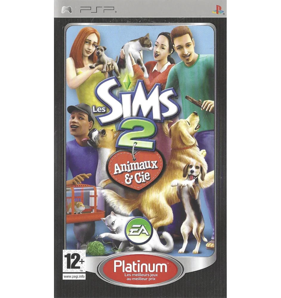 PSP Les Sims 2 Animaux Et Compagnie Plat Cib