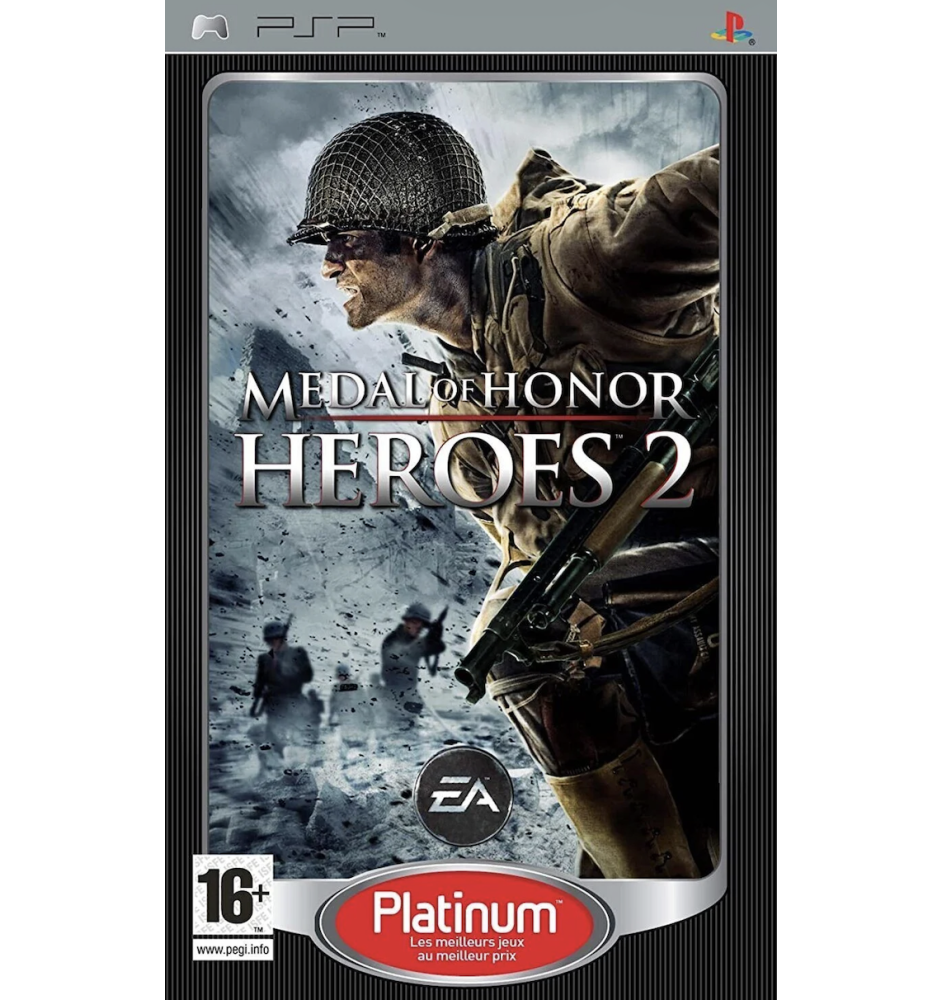 PSP Medal Of Honor Heroes 2 Plat Cib