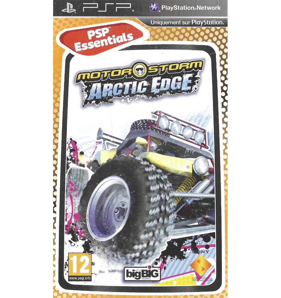 PSP Motorstorm Arctic Edge Essen Cib