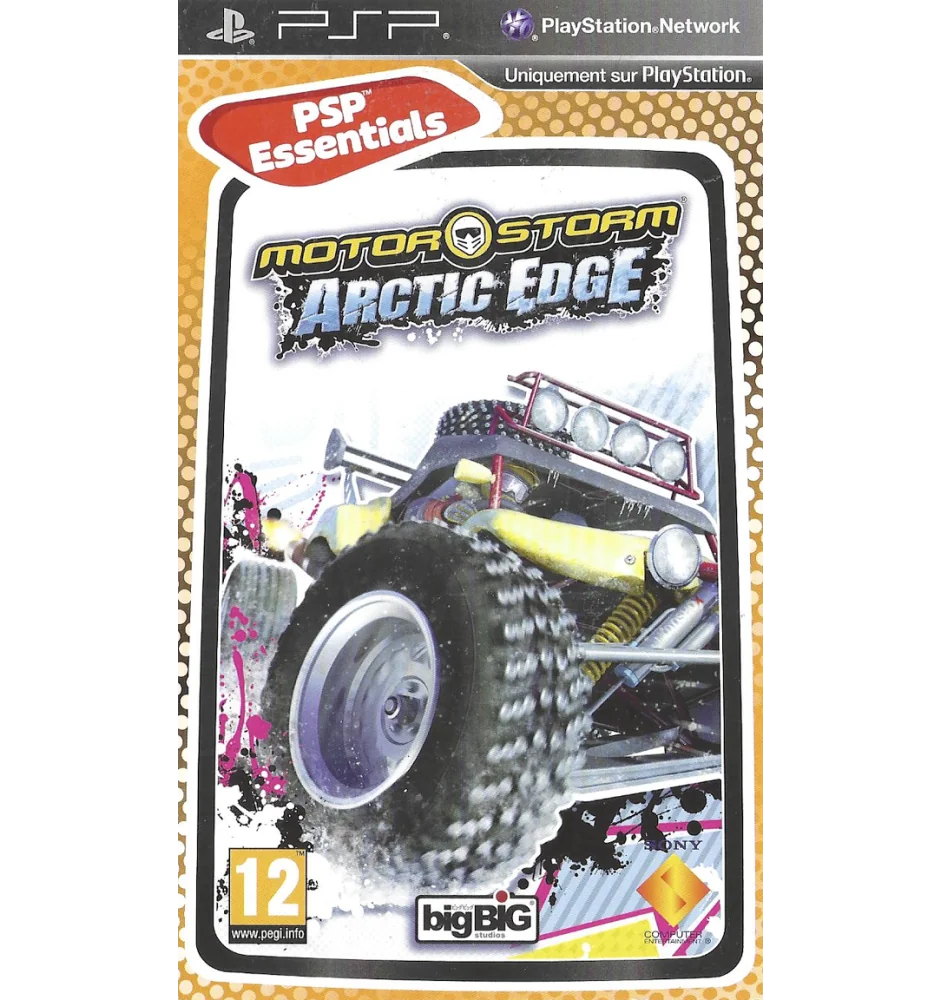 PSP Motorstorm Arctic Edge Essen Cib