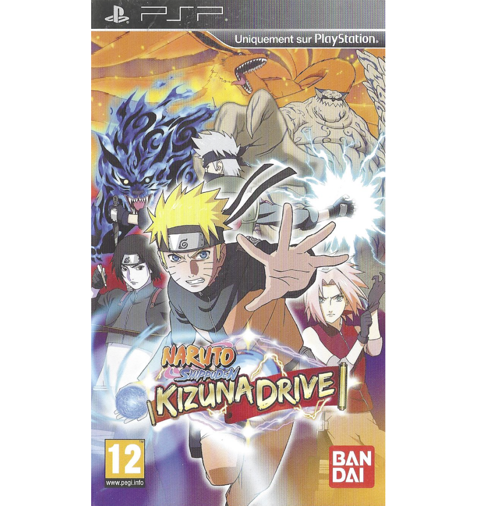 PSP Naruto Shippuden Kizuna Drive Cib