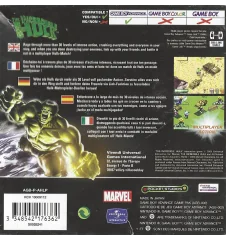 Game Boy Advance The Incredible Hulk Cib