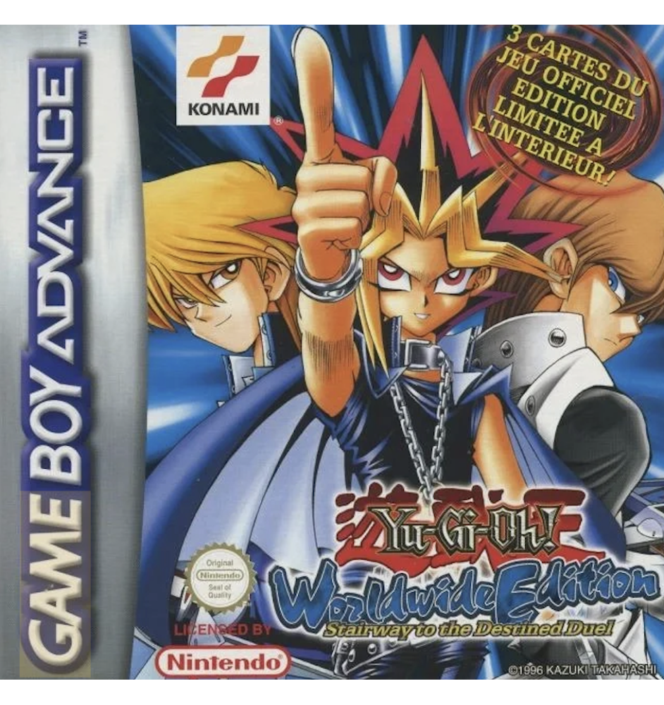 Game Boy Advance Yu-Gi-Oh Worldwide Edition CIB