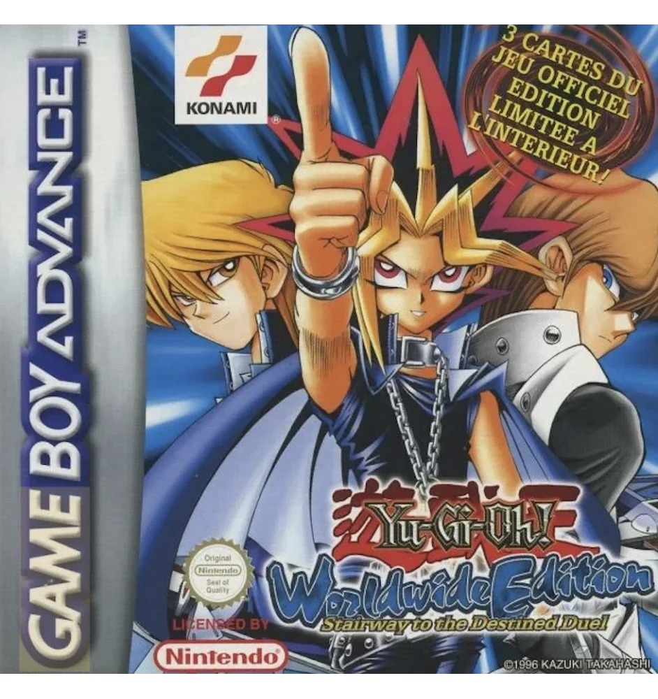 Game Boy Advance Yu-Gi-Oh Worldwide Edition Cib