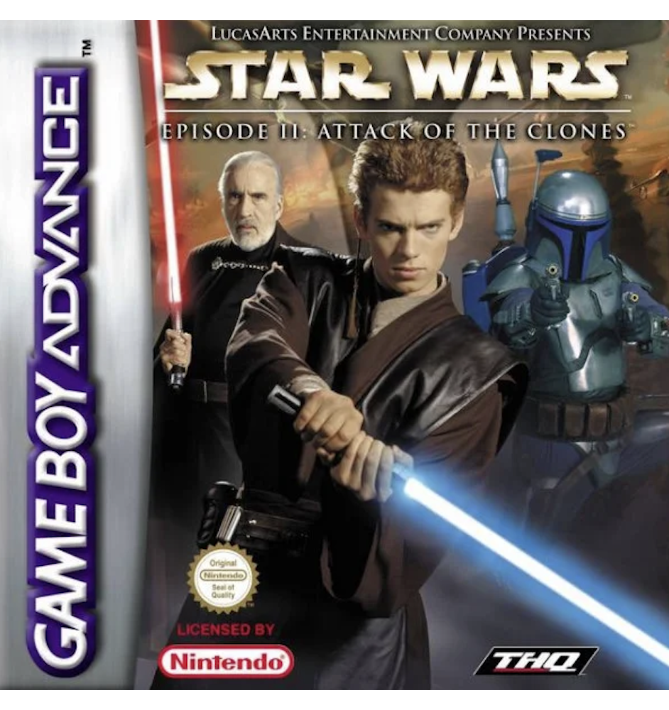 Game Boy Advance Star wars l’attaque des clones CIB