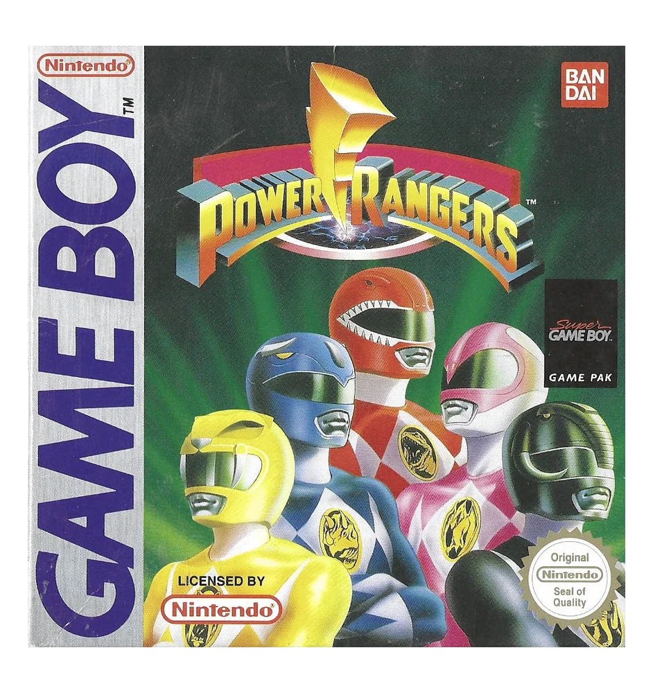 Game Boy Power rangers CIB