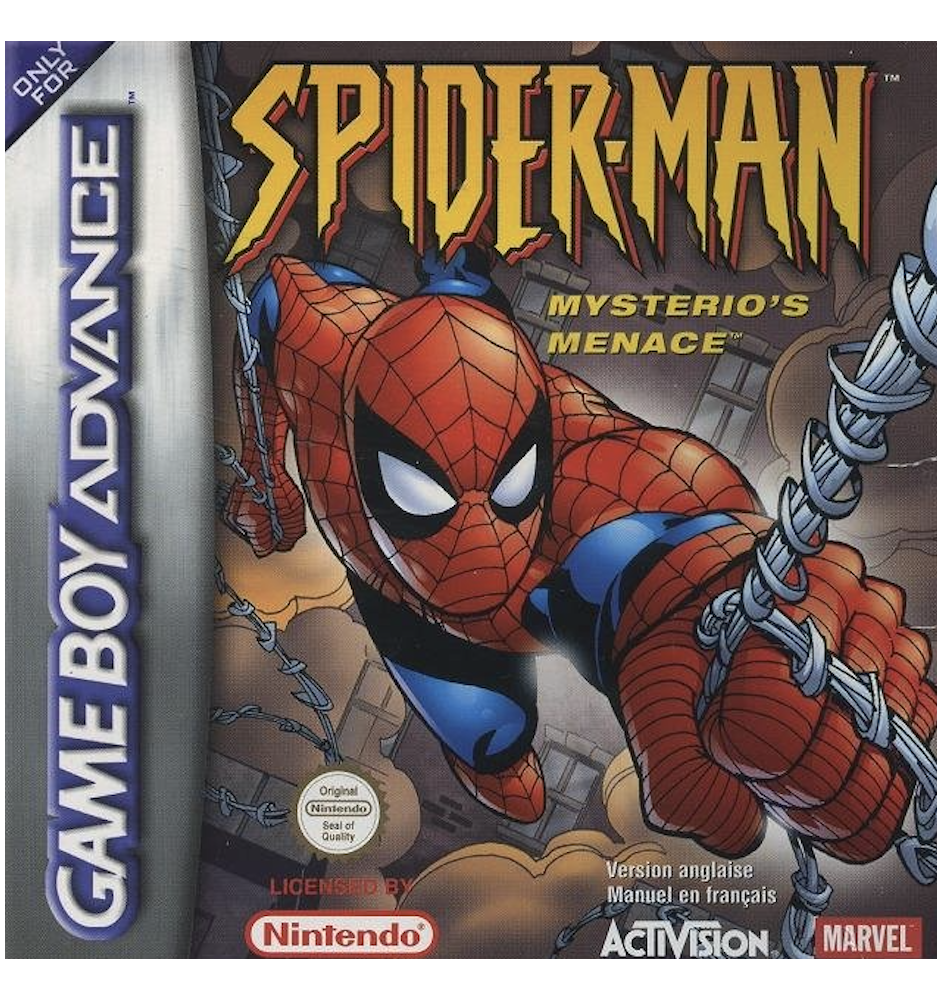 Game Boy Advance Spider-Man Mysterio’s menace CIB
