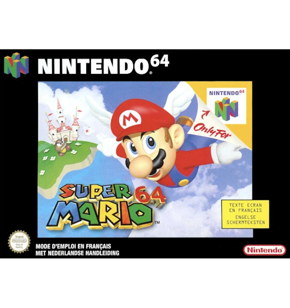 N64 Super Mario 64 CIB