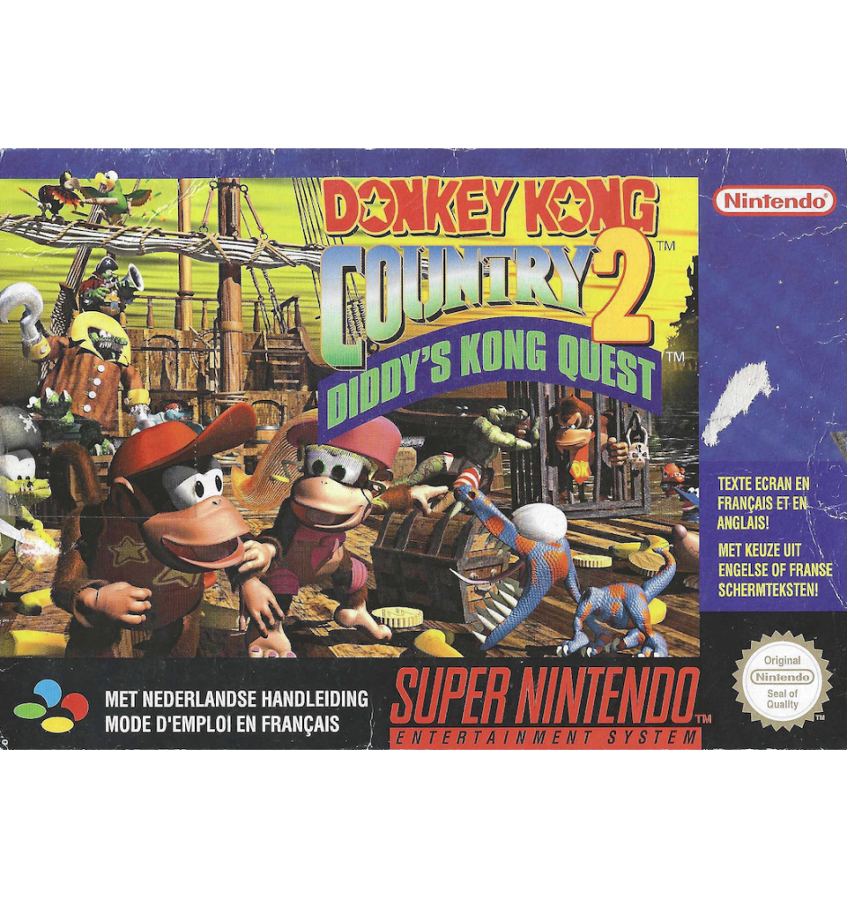 SNES Donkey Kong Country 2 Diddy’s Kong Quest Cib