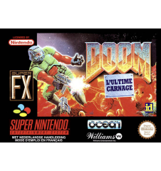 SNES Doom L’Ultime Carnage Cib