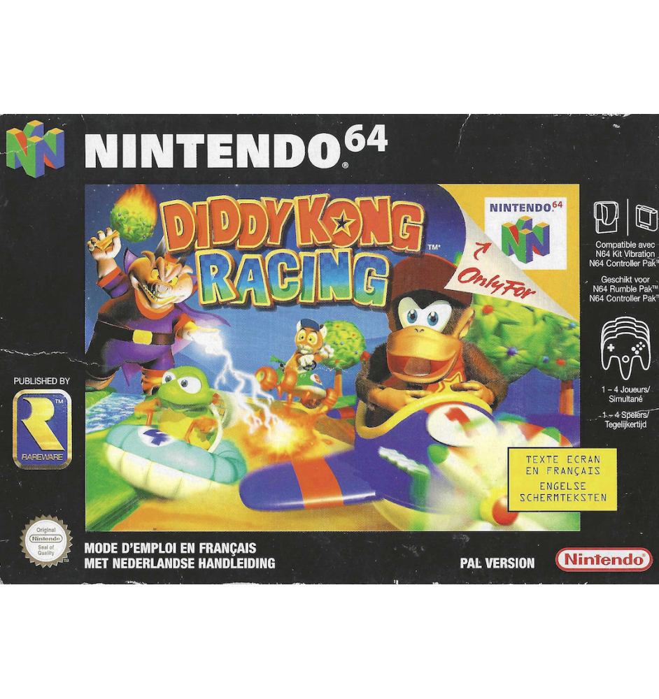 N64 Diddy Kong Racing Cib