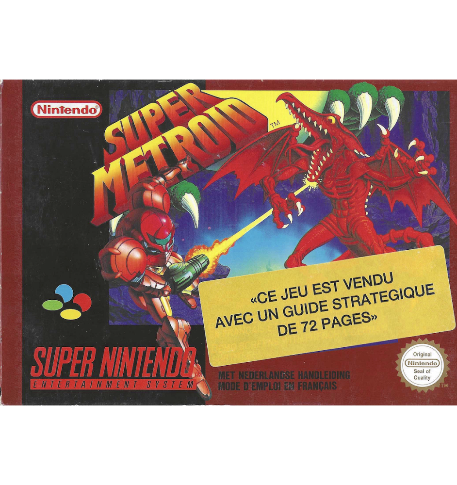 SNES Super Metroid Sn