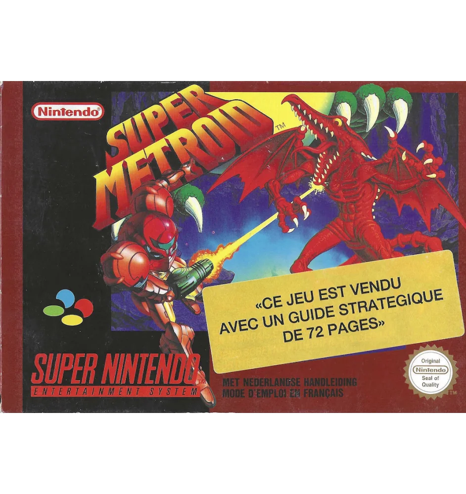 SNES Super Metroid SN