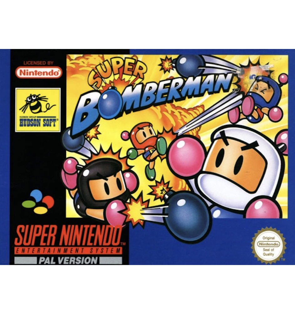 SNES Super Bomberman SN