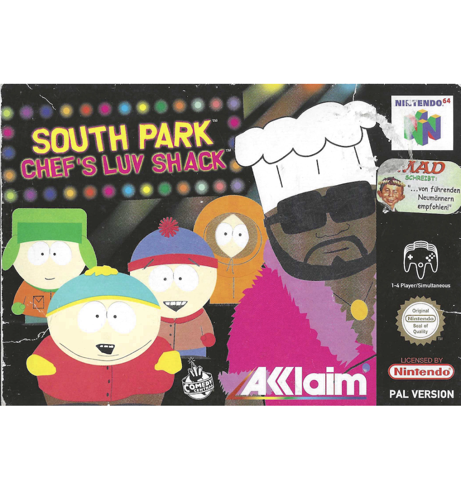 N64 South Park Chef’s Luv Shak SN