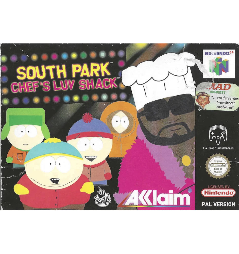 N64 South Park Chef’s Luv Shak SN