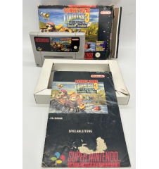 SNES Donkey Kong Country 3 Diddy’s Kong double trouble! Cib