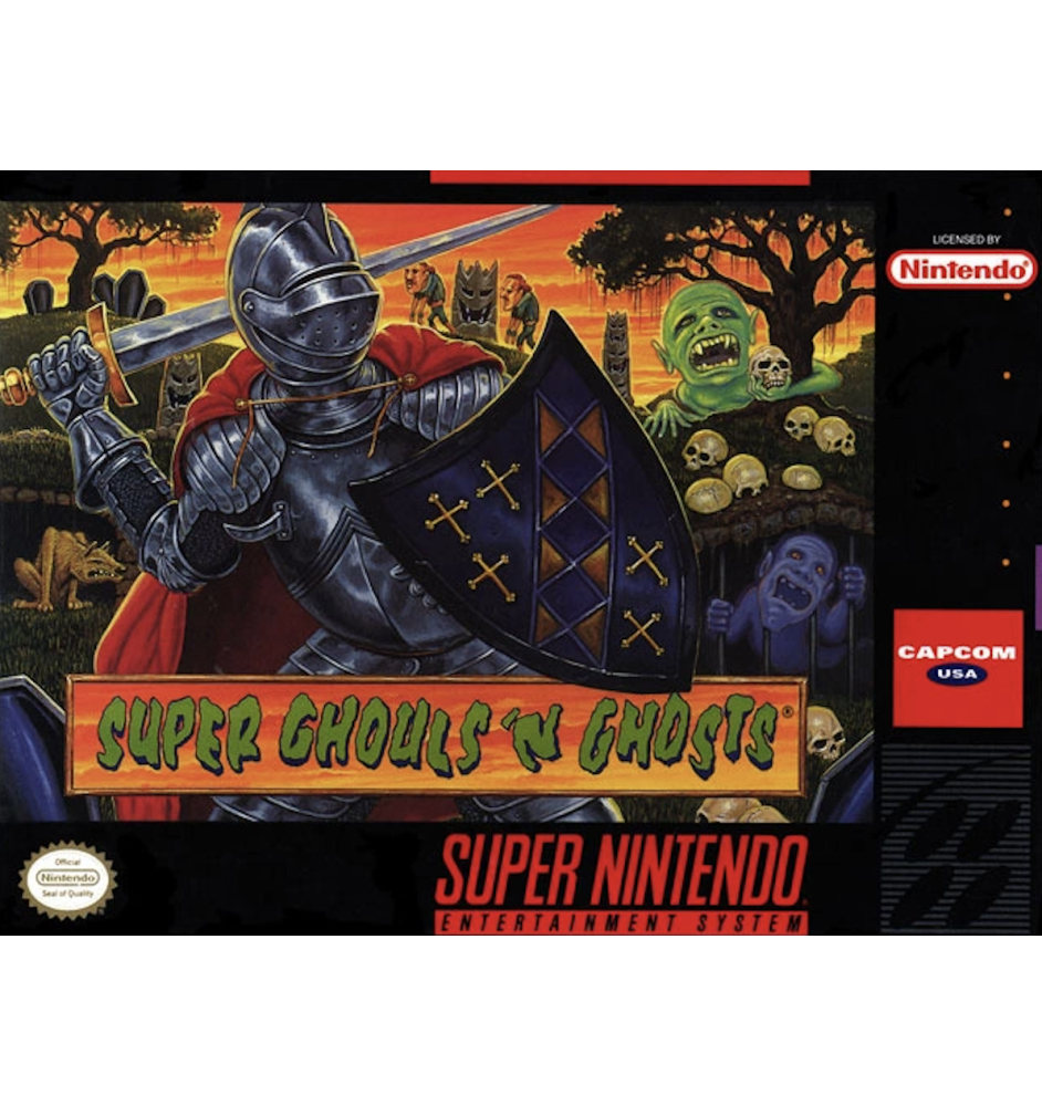 SNES Super Ghouls’N Ghosts Loose Fah