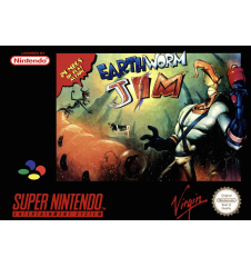 SNES Earth Worm Jim Loose Eur