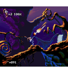 SNES Earth Worm Jim Loose Eur