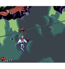 SNES EarthWorm Jim Loose Eur