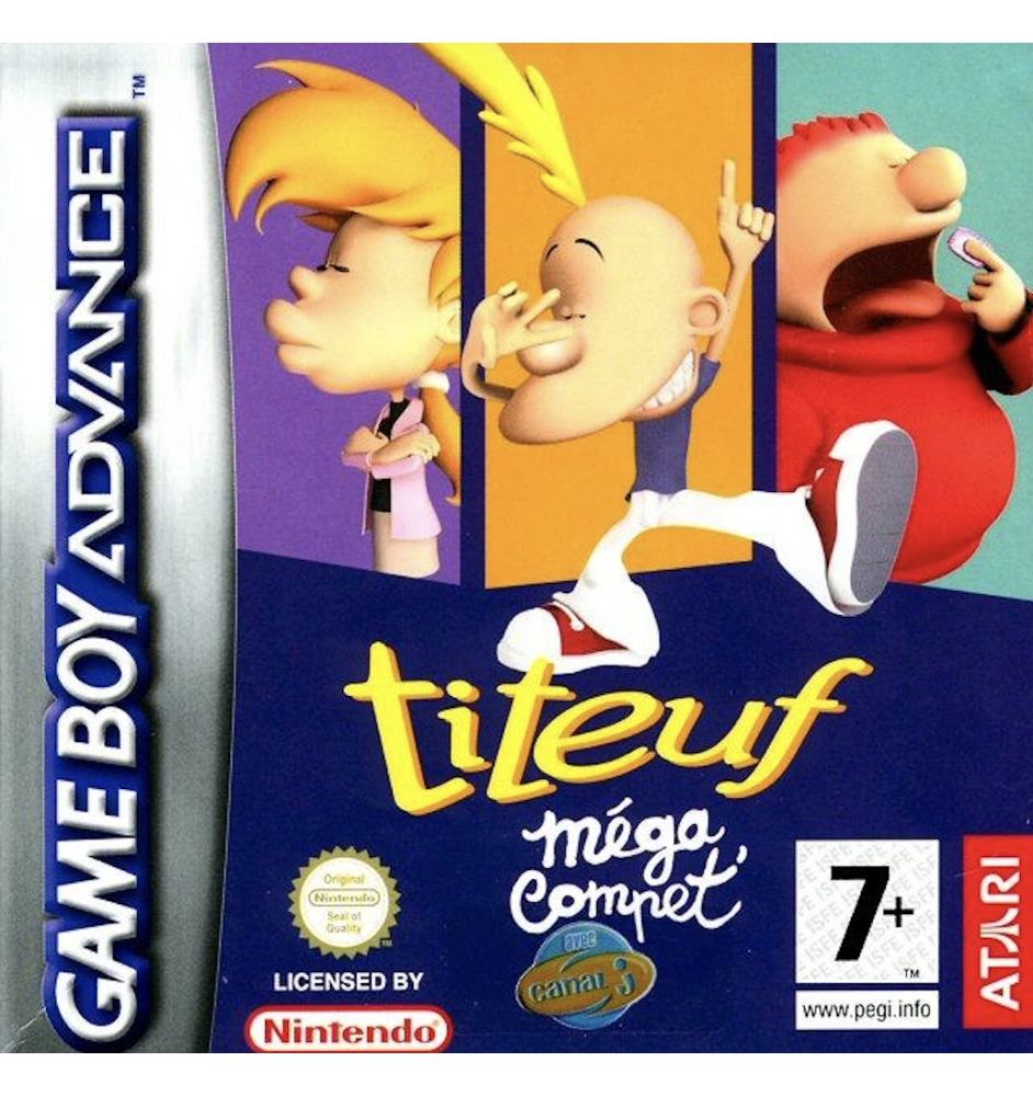Game Boy Advance Titeuf Mega Compet Loose Fra