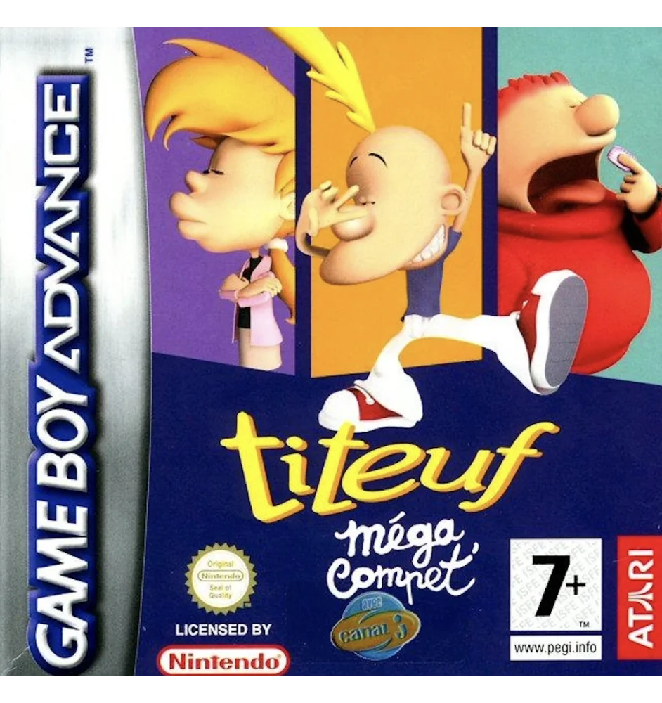 Game Boy Advance Titeuf Mega Compet Loose Fra