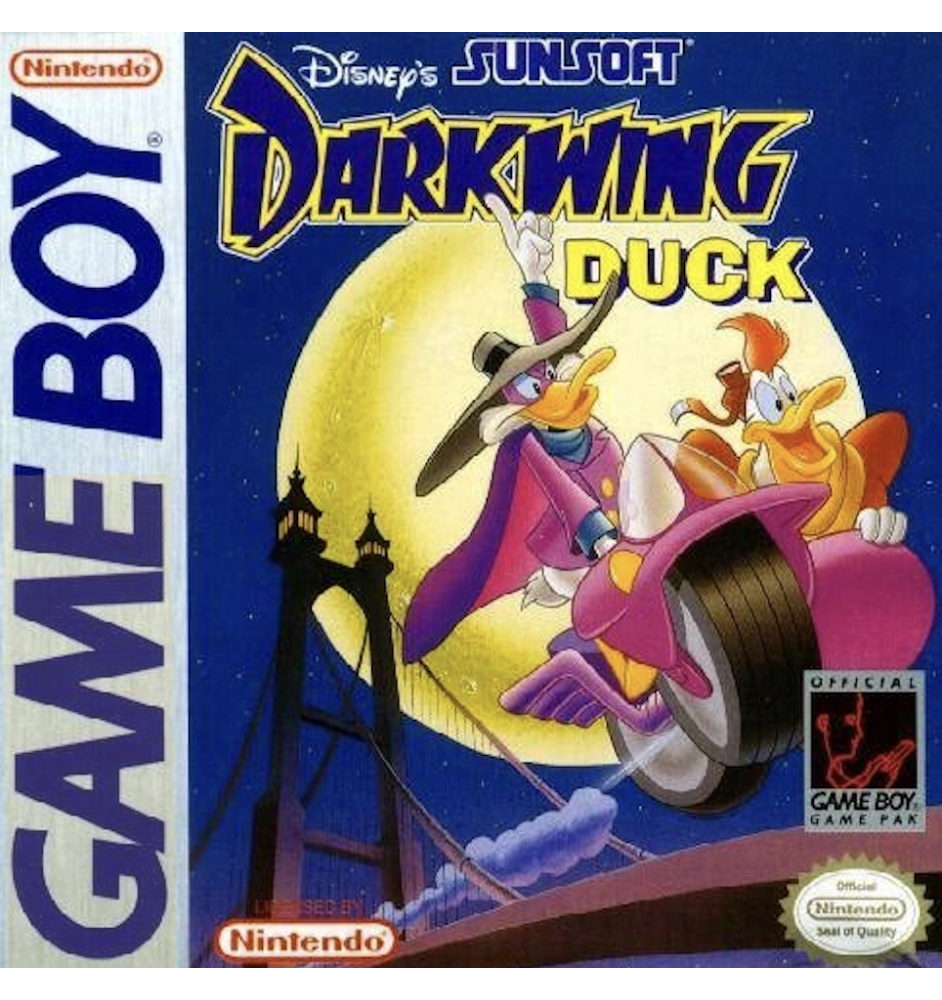 Game Boy Disney’s Darkwing Duck Loose Fah