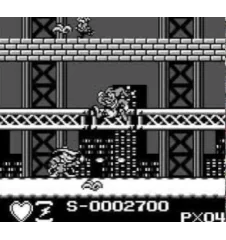 Game Boy Disney’s Darkwing Duck Loose Fah