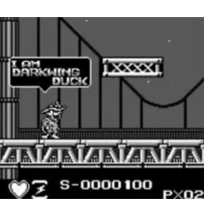 Game Boy Disney’s Darkwing Duck Loose Fah
