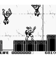 Game Boy TMNT Fall Of The Clan Loose Fah