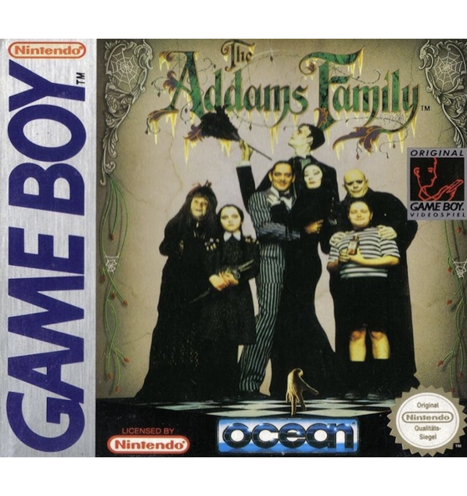 Game Boy Addams Family Loose Fah