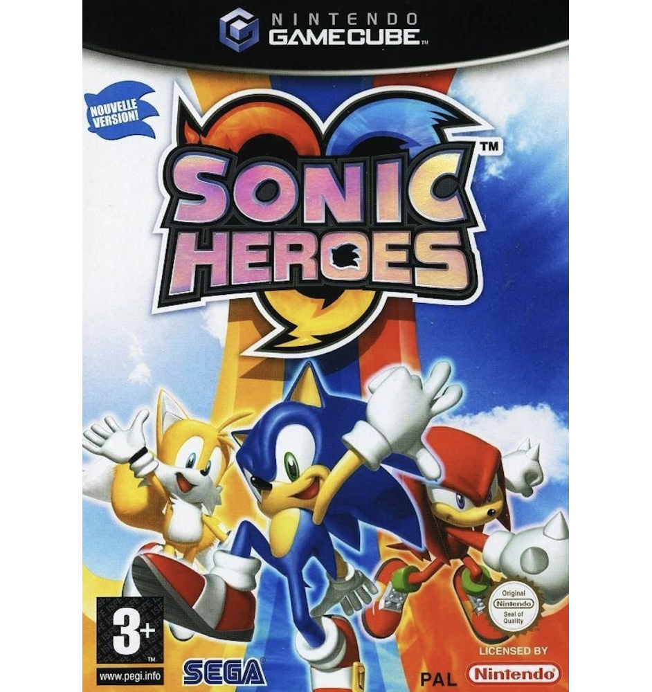 Gamecube Sonic Heroes Cib