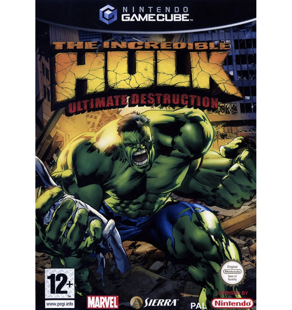 Gamecube The Incredible Hulk Ultimate Destruction Cib