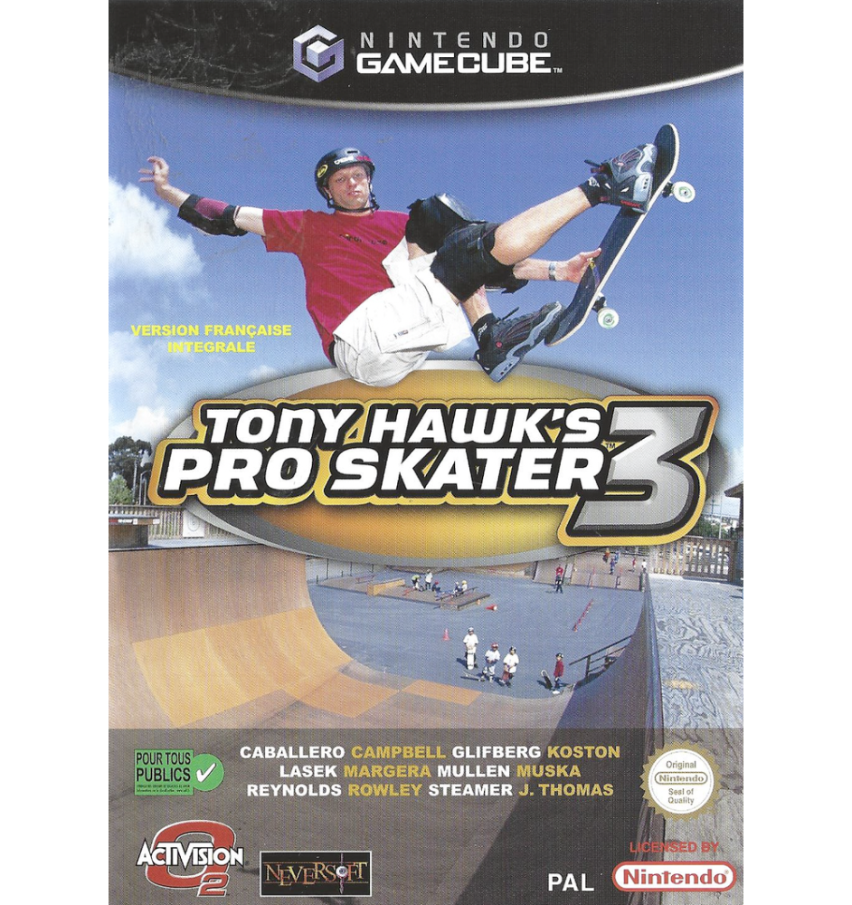 Gamecube Tony Hawk’s Pro Skater 3 Cib