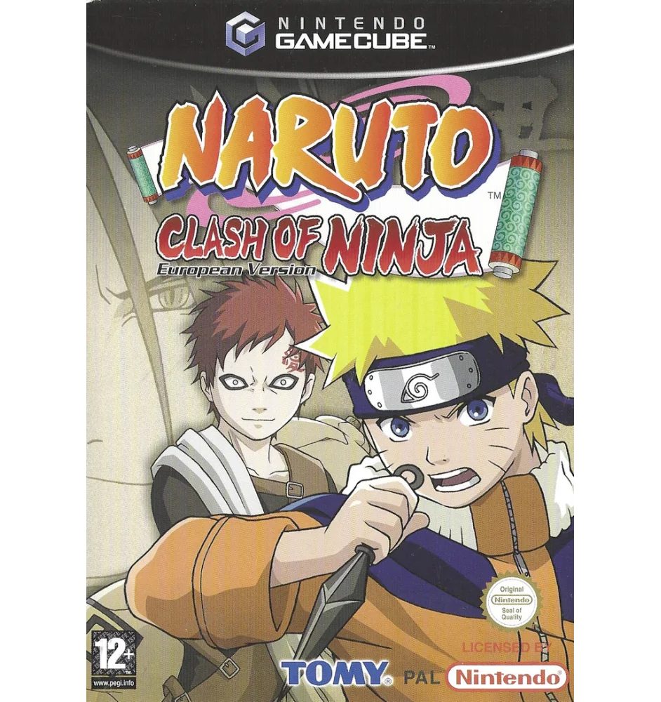 Gamecube Naruto Clash of Ninja Cib