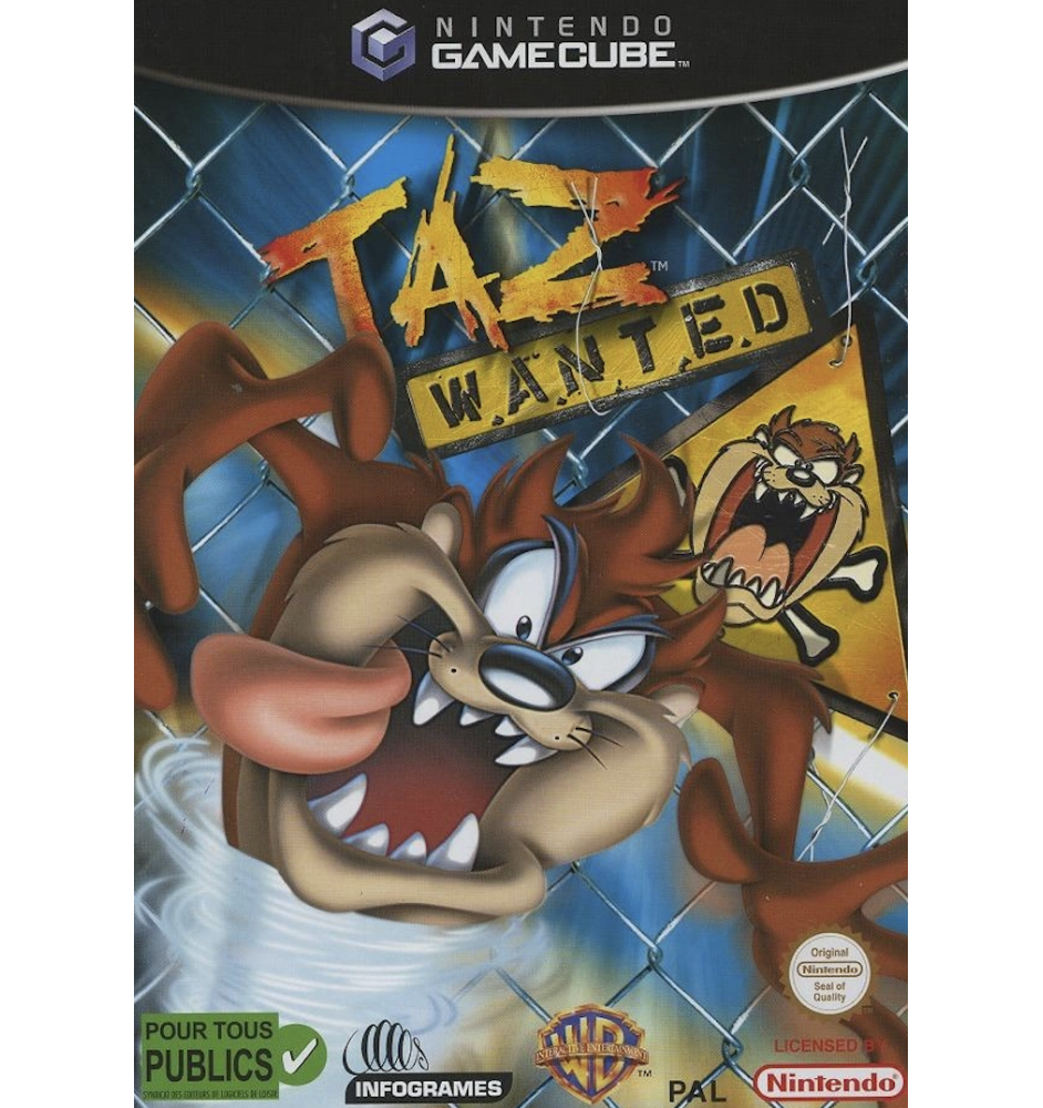 Gamecube Taz Wanted Cib