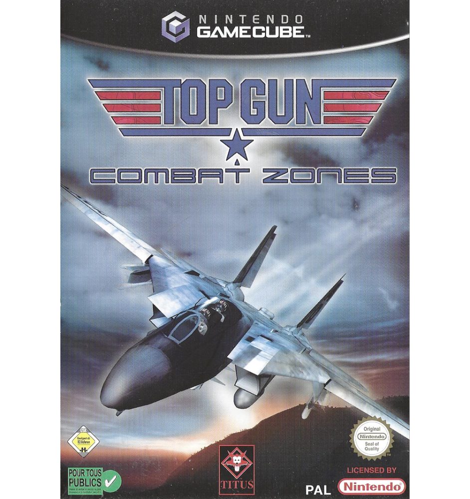 Gamecube Top Gun Combat Zones Cib