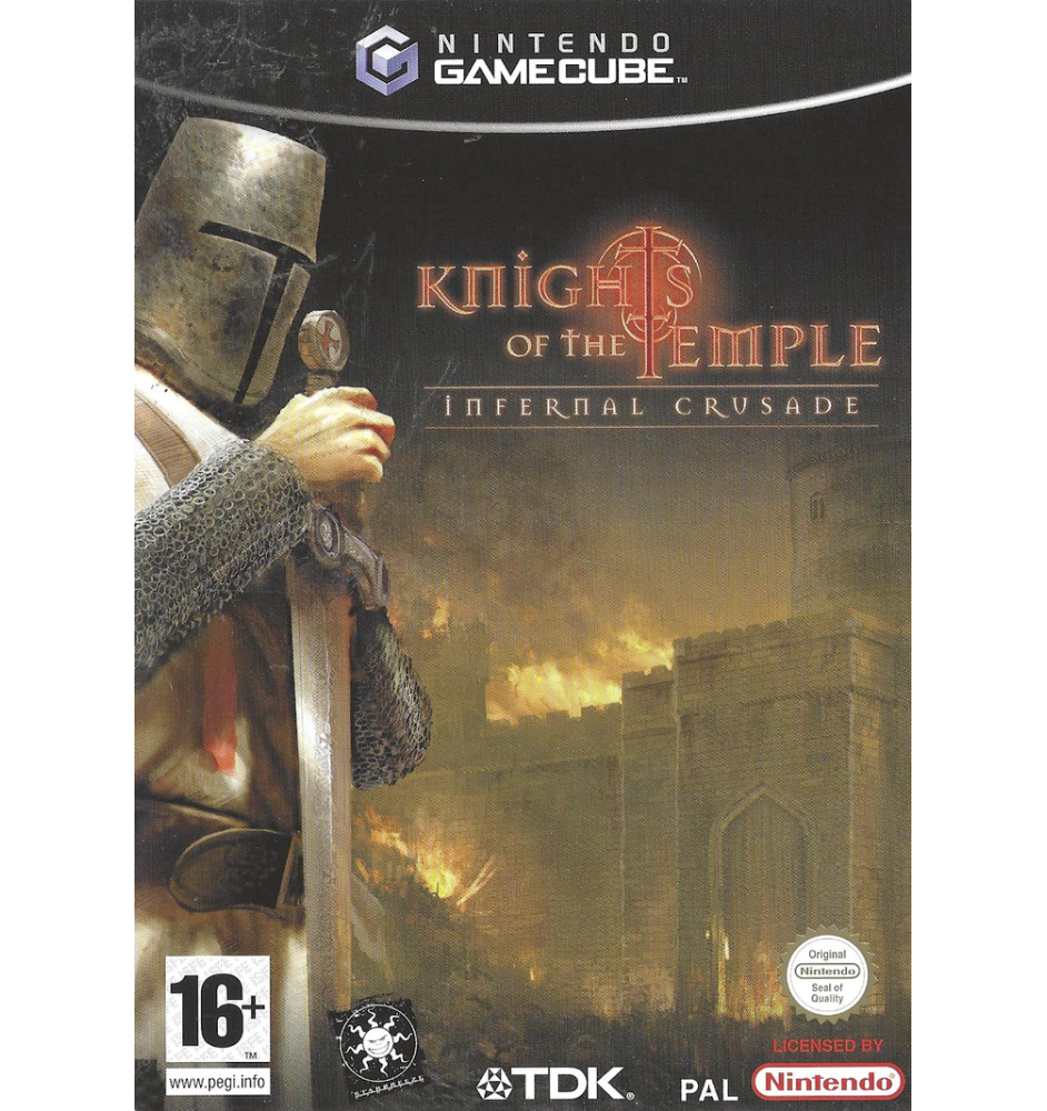 Gamecube Knights of the Temple Infernal Crusade Cib