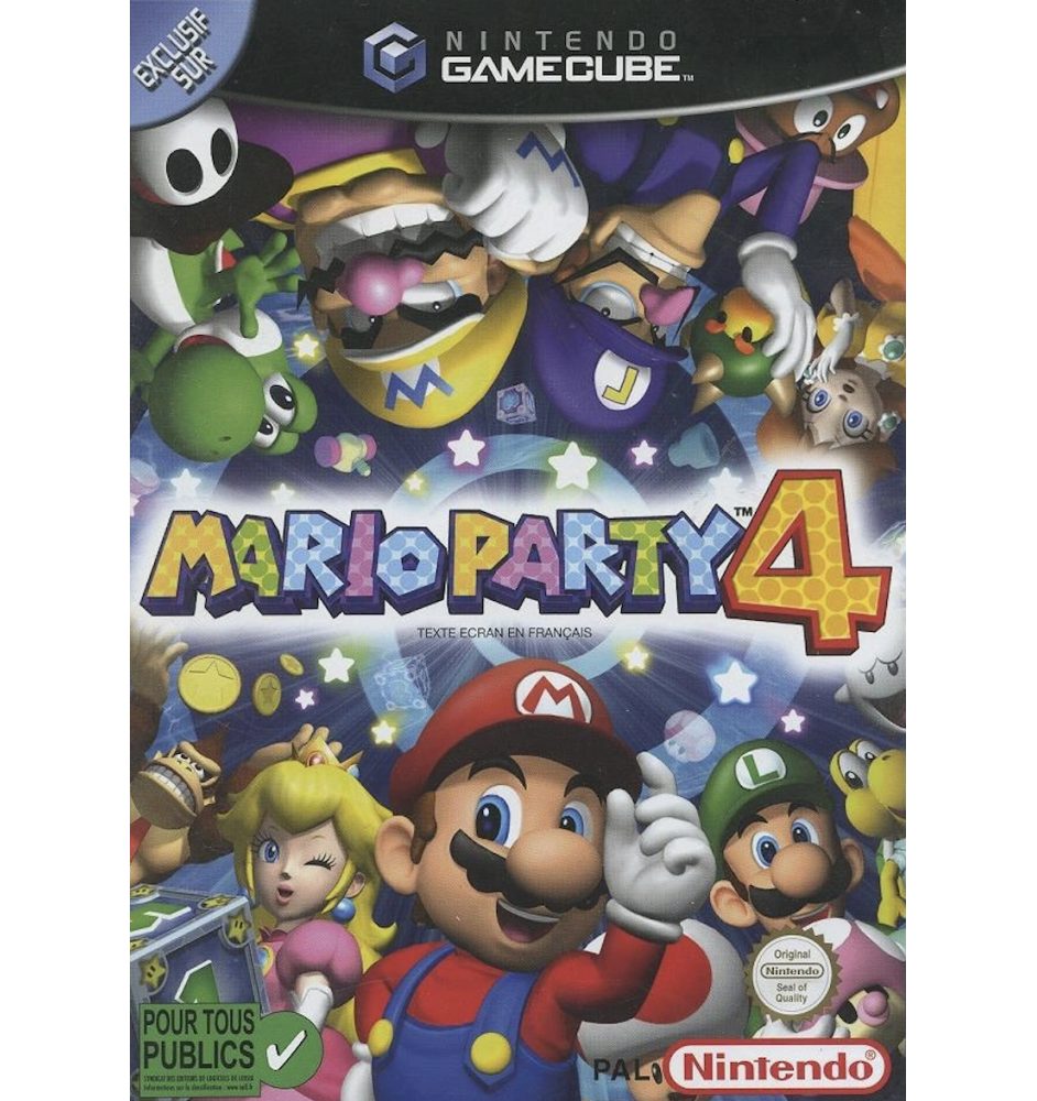 Gamecube Mario Party 4 Cib
