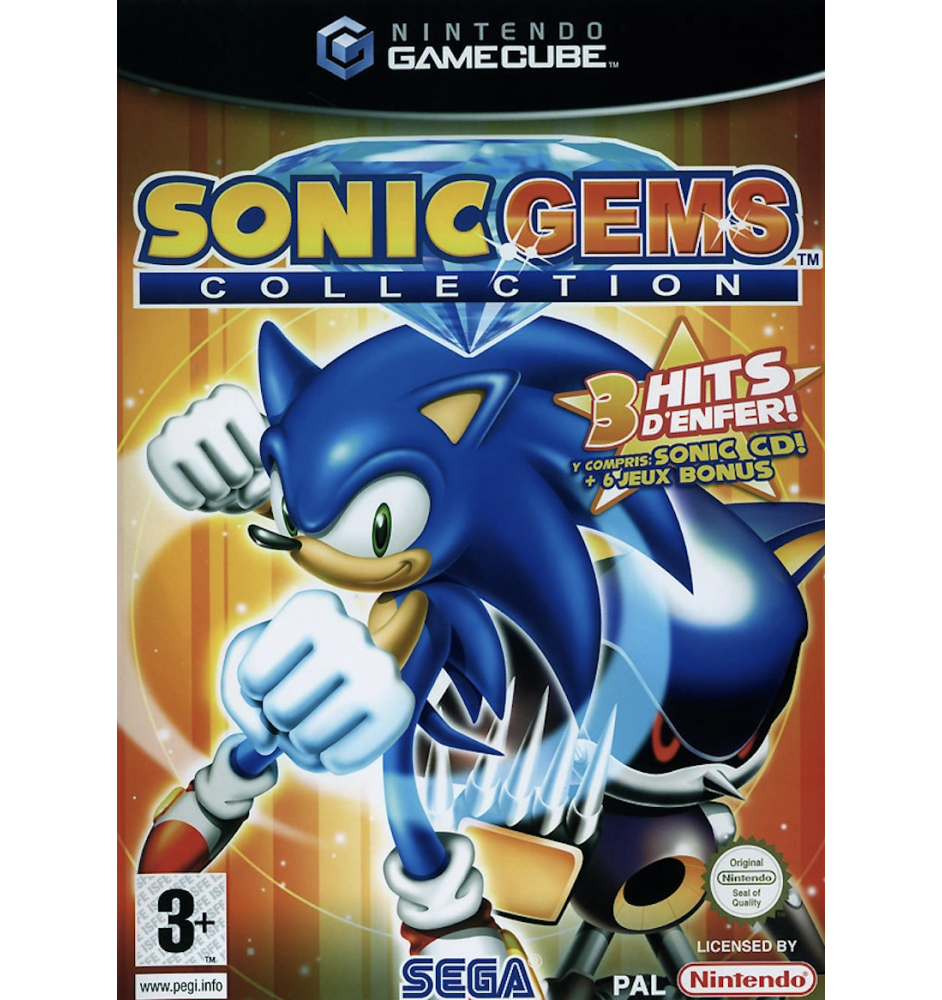 Gamecube Sonic Gems Collection Cib