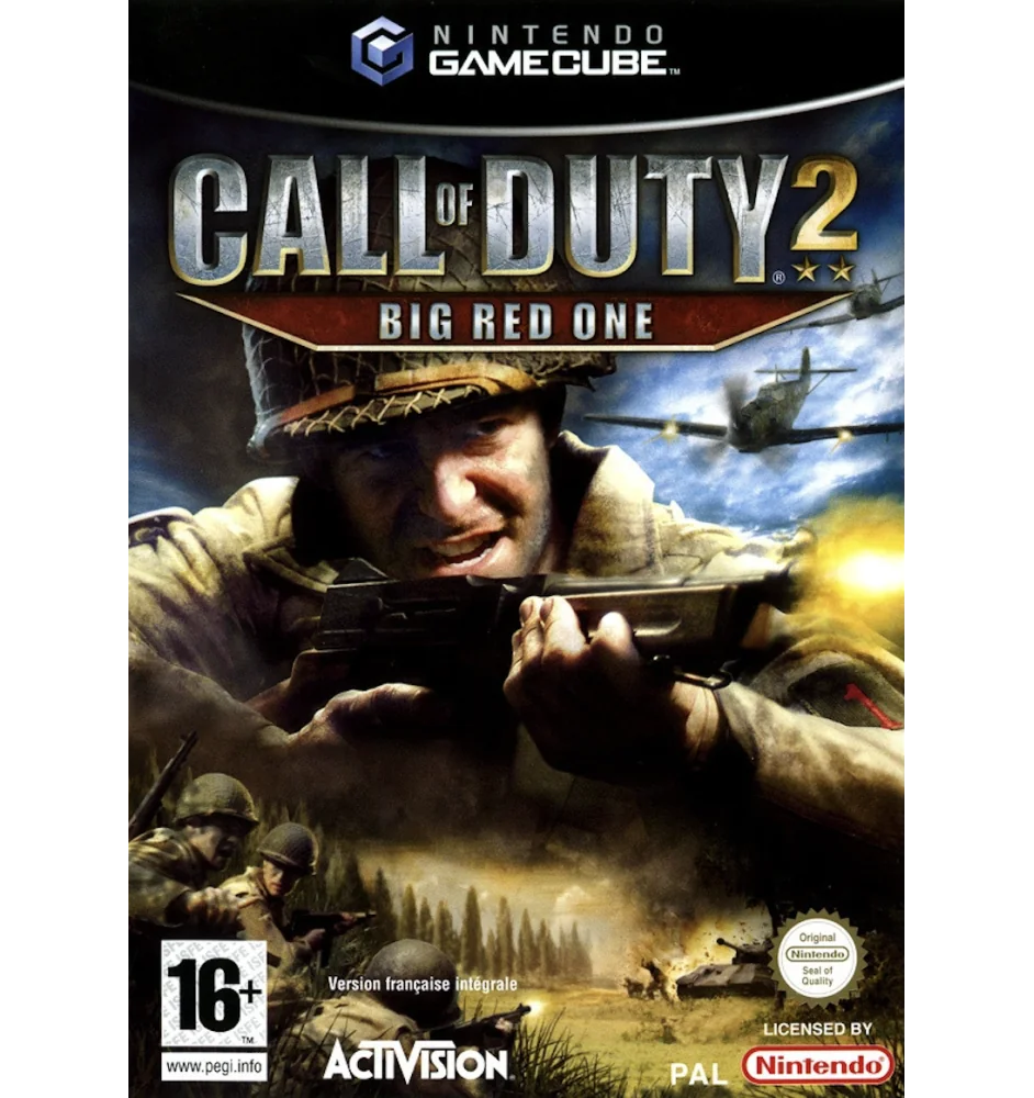 Gamecube Call of Duty 2 Big Red One Cib