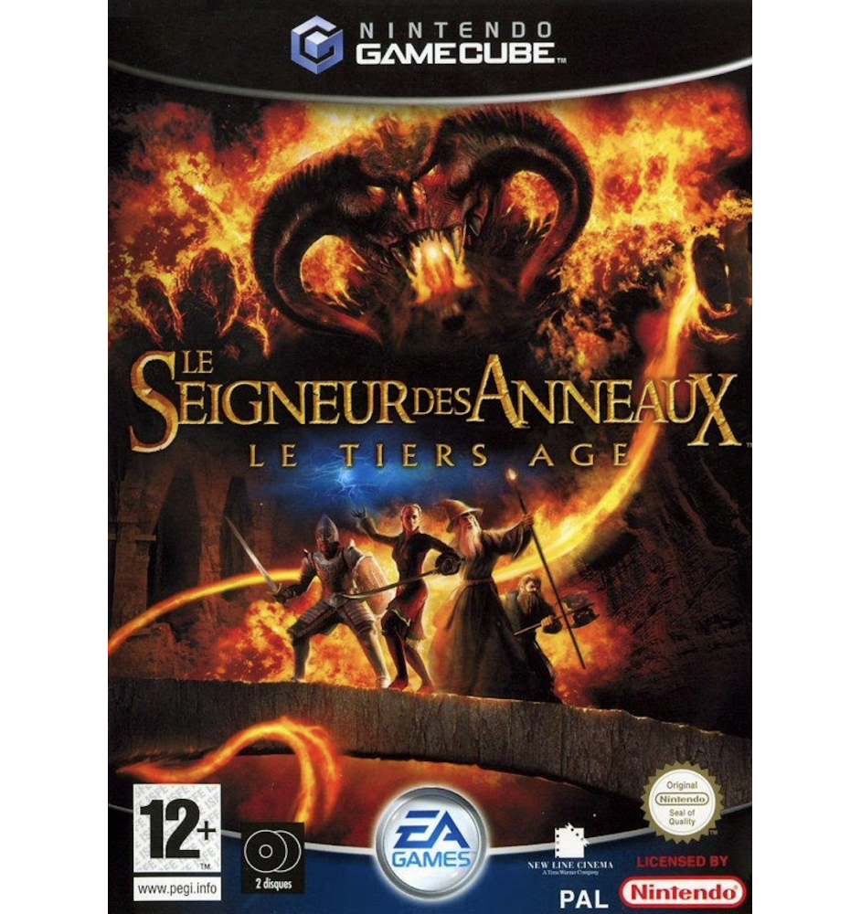 Gamecube Le Seigneur des Anneaux Le Tiers Âge Cib