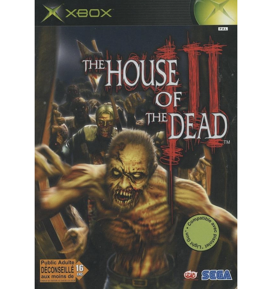 Xbox 1ere The House Of dead 3 Sn