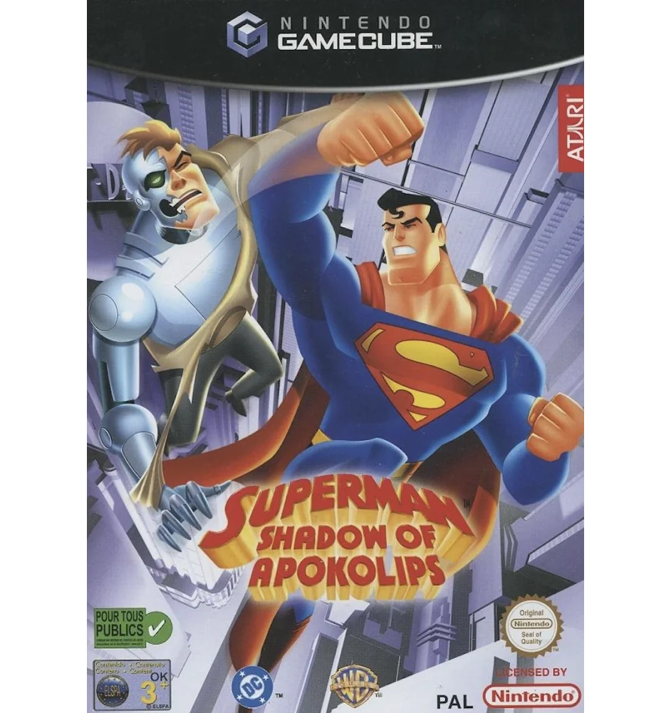 Gamecube Superman Shadow Of Apokolips Sn