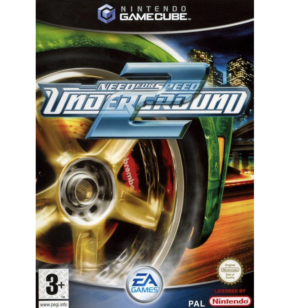 Gamecube Need For Speed Underground 2 Sn