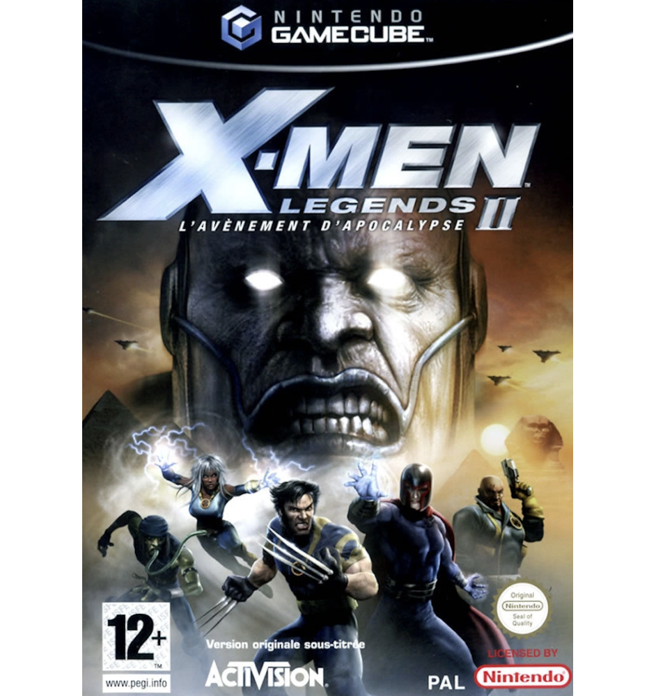 Gamecube X-Men Legends 2 l’Avènement d’Apocalypse Sn
