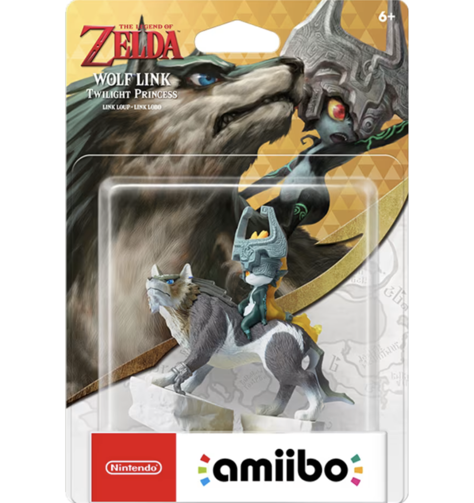 Amiibo The Legend Of Zelda Wolf Link Twilight Princess